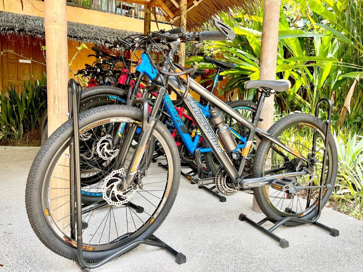 Coco Grove Beach Resort, Siquijor Island Exterior foto A bicycle on a bike stand
